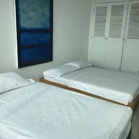 Apartamento De 3 Alcobas Tc16 Cerca Al Mar Con Aire Acondicionado Y Wifi * Cartagena