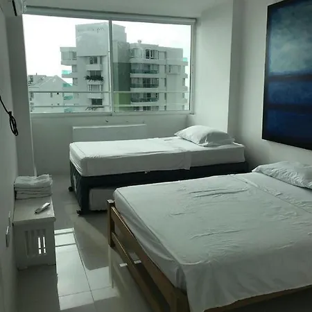 Apartamento De 3 Alcobas Tc16 Cerca Al Mar Con Aire Acondicionado Y Wifi